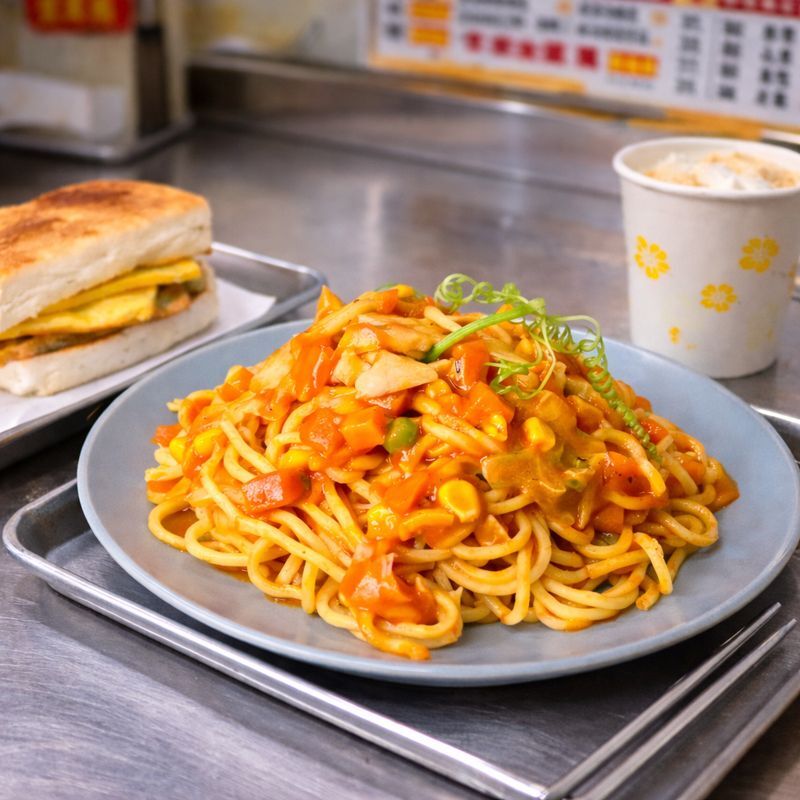 蕃茄紅醬鐵板麵3入(純素)