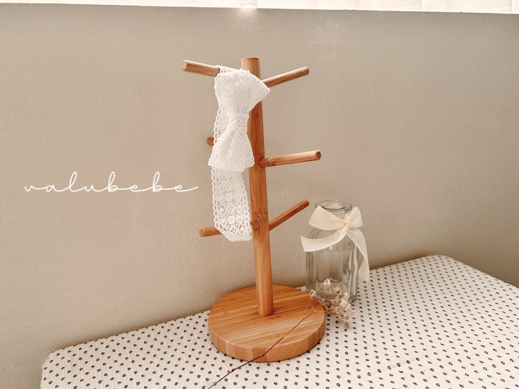 Valu Bebe Lace Ribbon Hairband