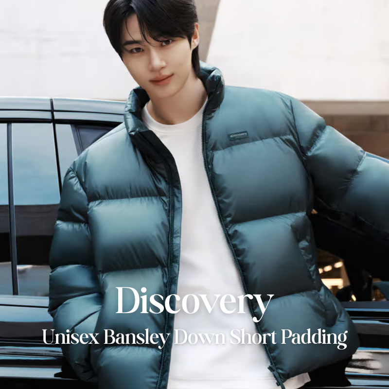 【代購】Discovery Unisex Bansley Down Short Padding 中性反斯利短版羽絨外套 – 輕量保暖・日常百搭