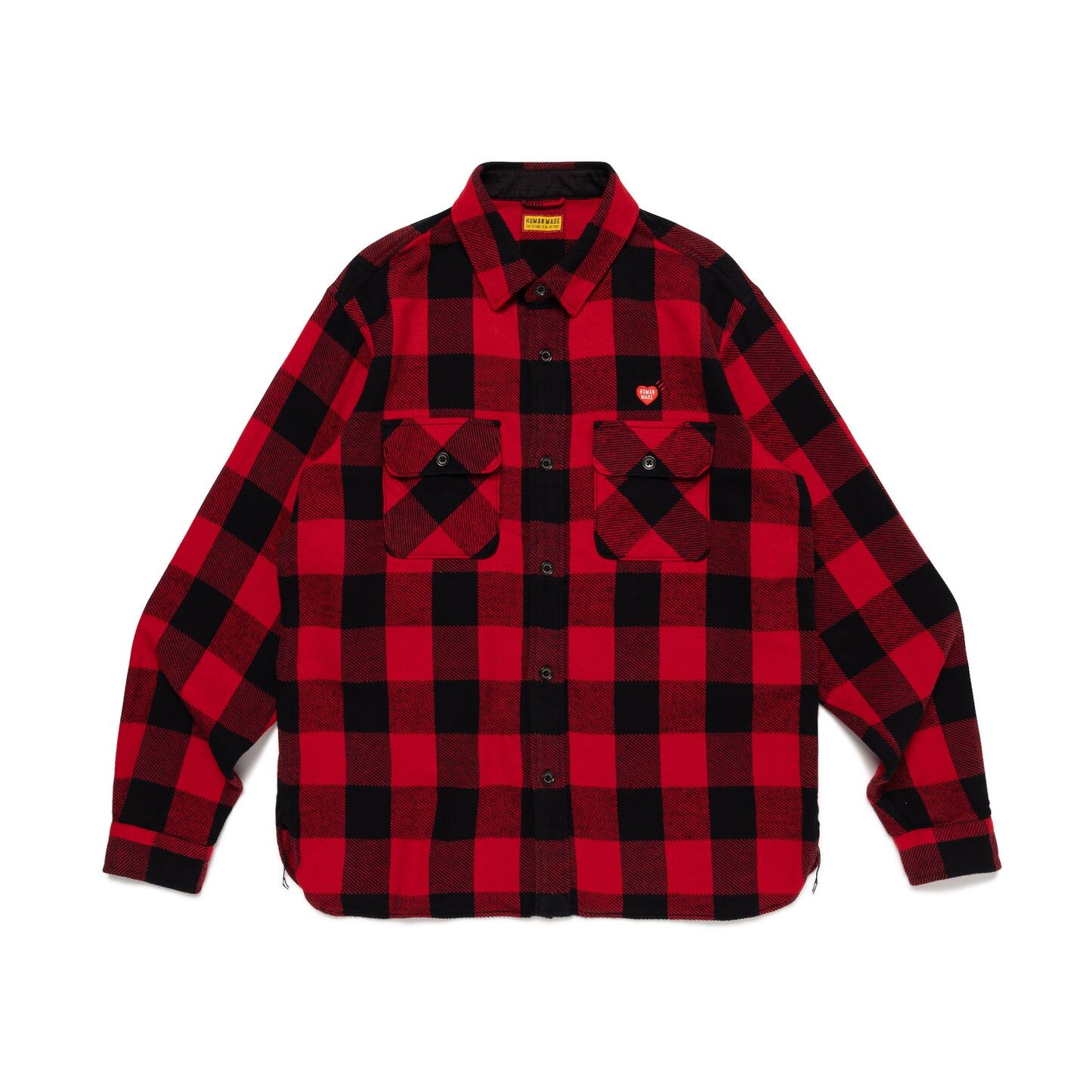 2025AW HUMAN MADE CHECK SHIRT 超限量 格紋 長袖 襯衫 現貨 HM30SH016