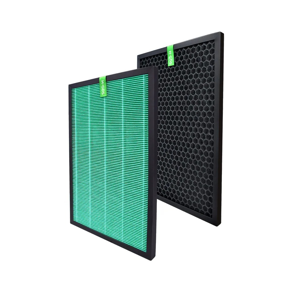 適用 Chimei 奇美 M0600T 奇美清菌離子空氣清淨機 抗菌HEPA+蜂巢顆粒活性碳濾網 綠綠好日