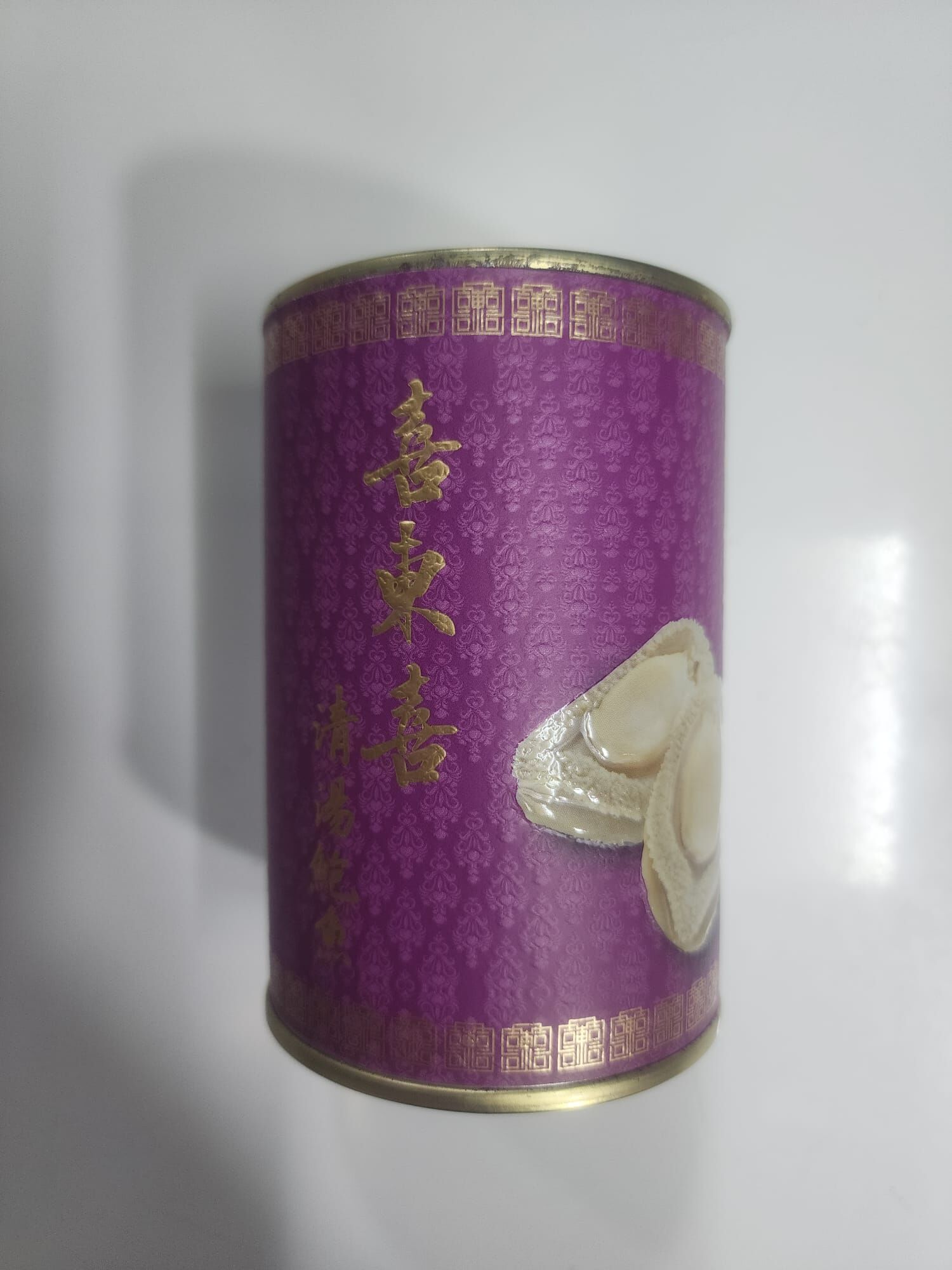 A13 喜東喜南非清湯罐頭鮑魚 (22頭) 【必需購買6/1賀年盆菜，才可以優惠價加購此產品】｜會跟隨盆菜急凍出貨