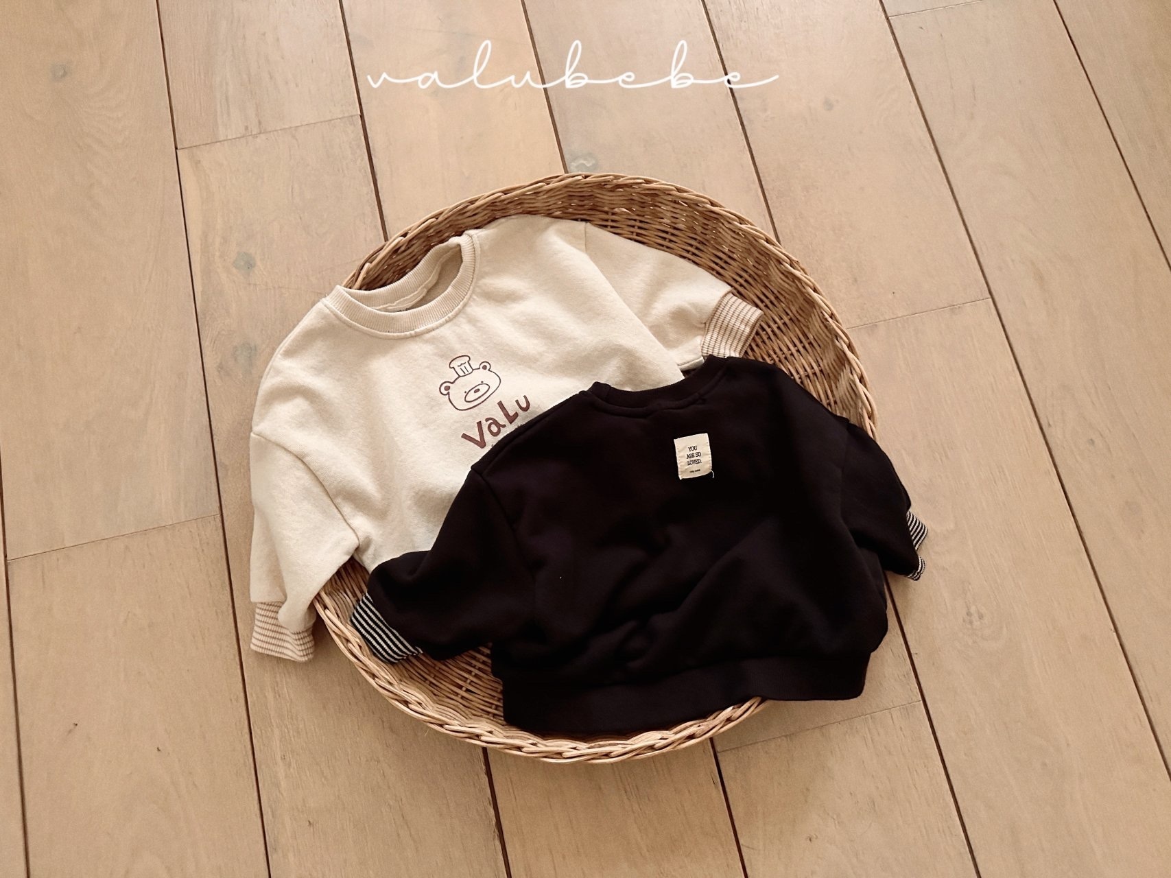 Valu Bebe Cooking Bear Point Sweatshirt