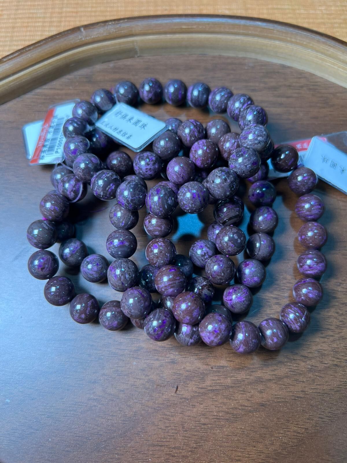 【直播】LL010854 紫舒俱來圓珠 (10mm+)