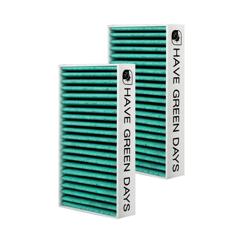 適用 BMW X3 X4 【F世代】 雙入組 汽車冷氣HEPA濾網 綠綠好日 GBW006