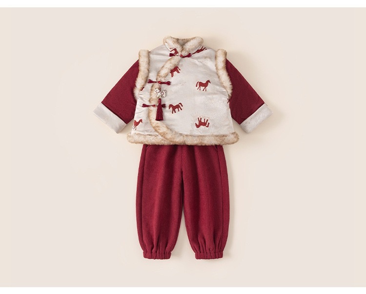 [陸製]過年服｜可愛小馬套裝