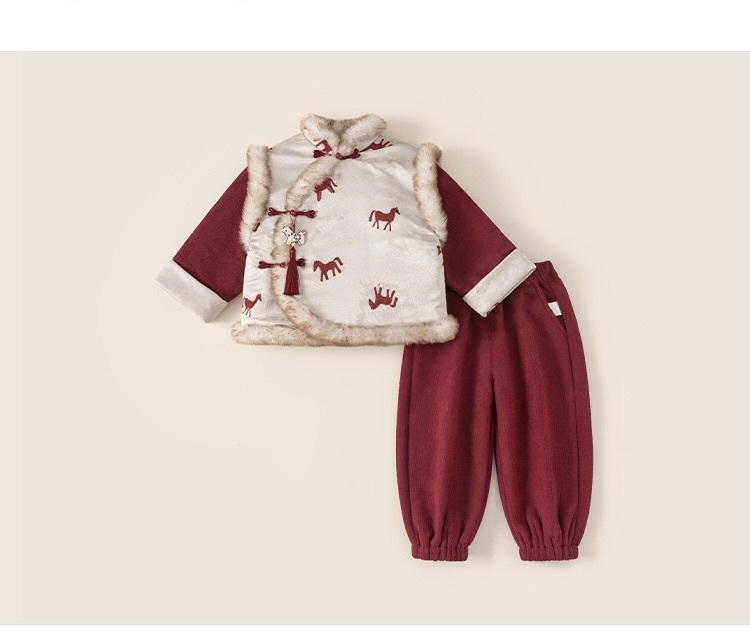 [陸製]過年服｜可愛小馬套裝