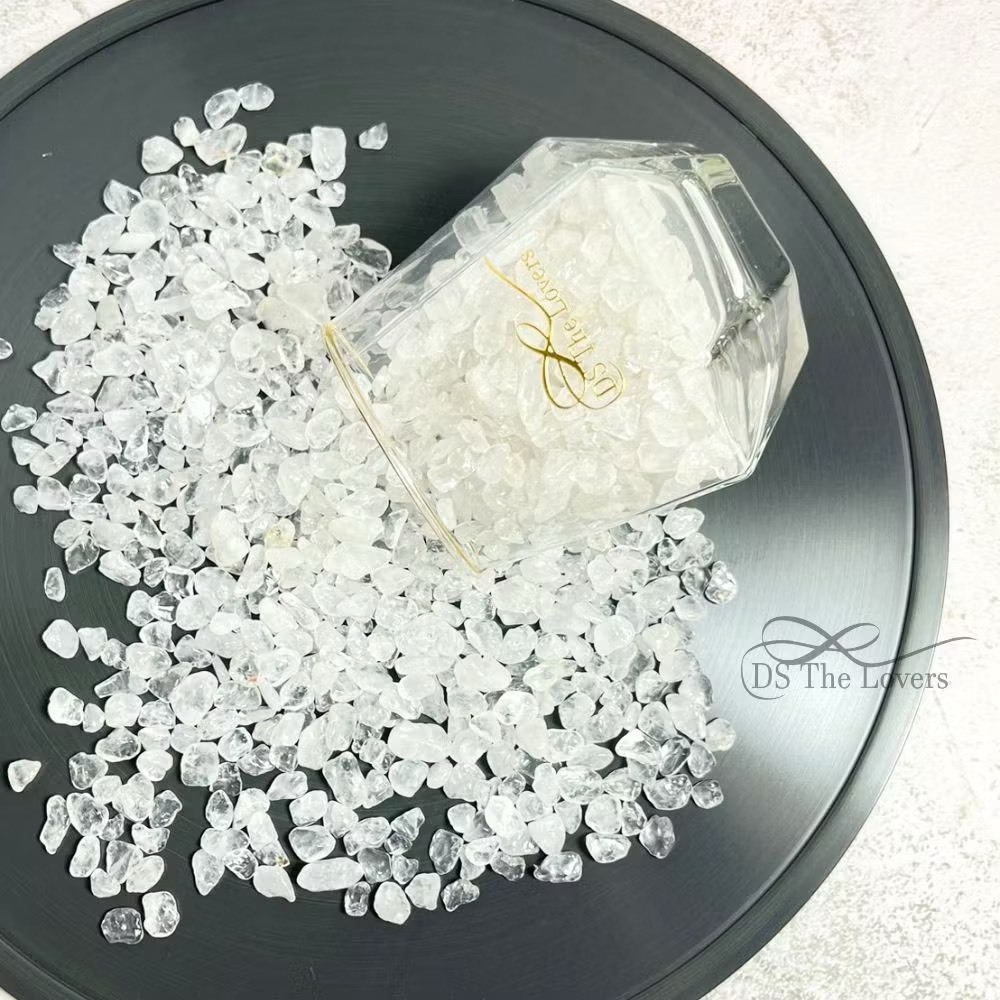 水晶保養 淨化 消磁 | 天然白水晶能量碎石 200g