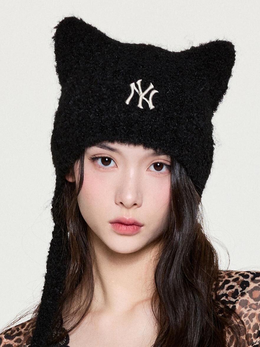 MLB｜Boston 喵喵毛線帽 (4色)