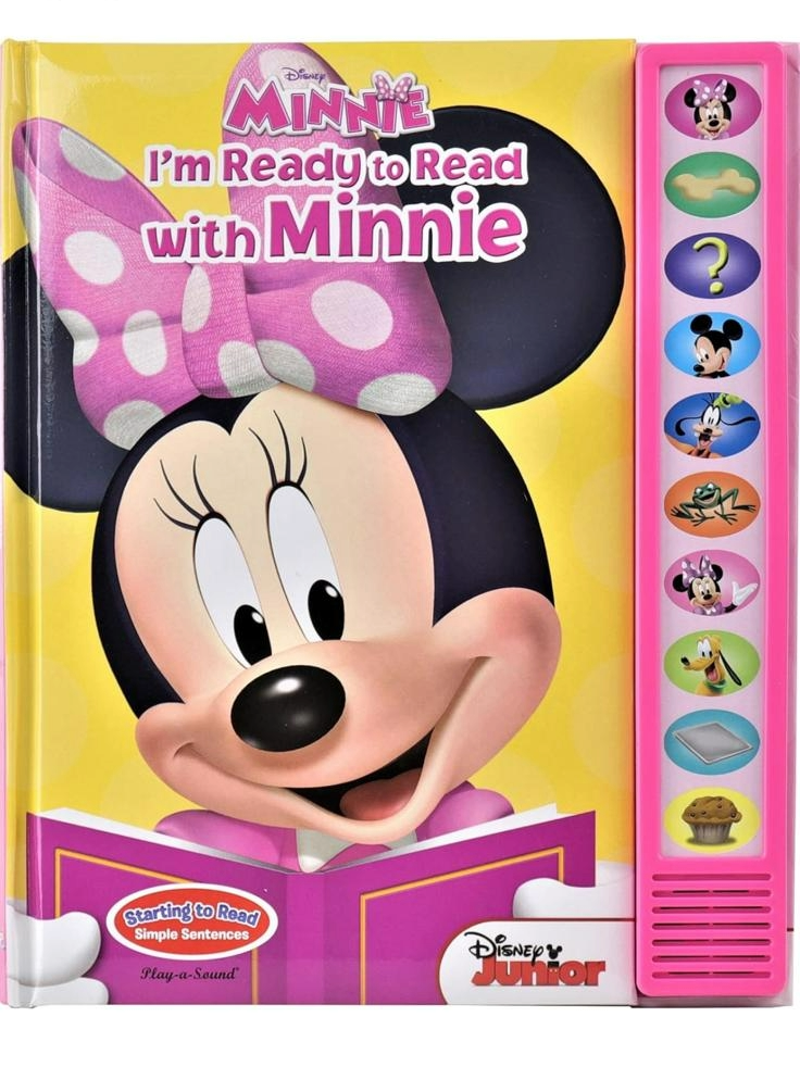 (現貨) 美國直送Disney Minnie 發聲書