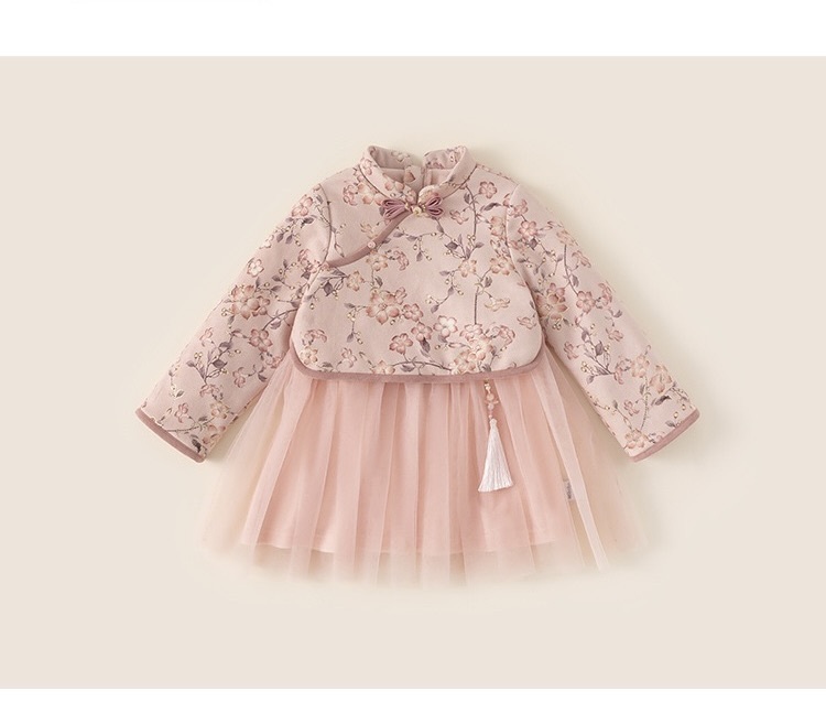 [陸製]過年服｜中國風櫻花洋裝