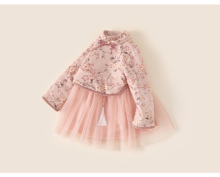 [陸製]過年服｜中國風櫻花洋裝