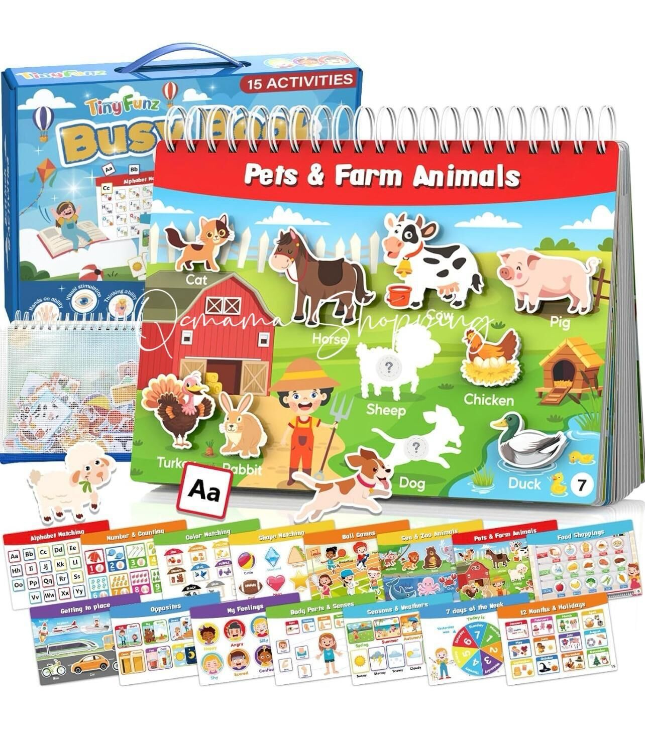 (現貨) Busy Book 貼貼書 (連盒)