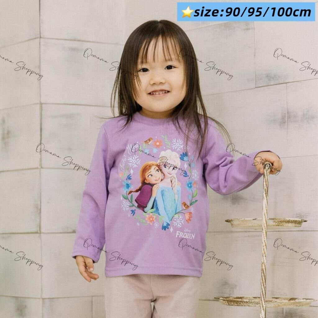 (現貨) 日本直送童裝 Frozen Elsa 長袖衫 (Size 100)