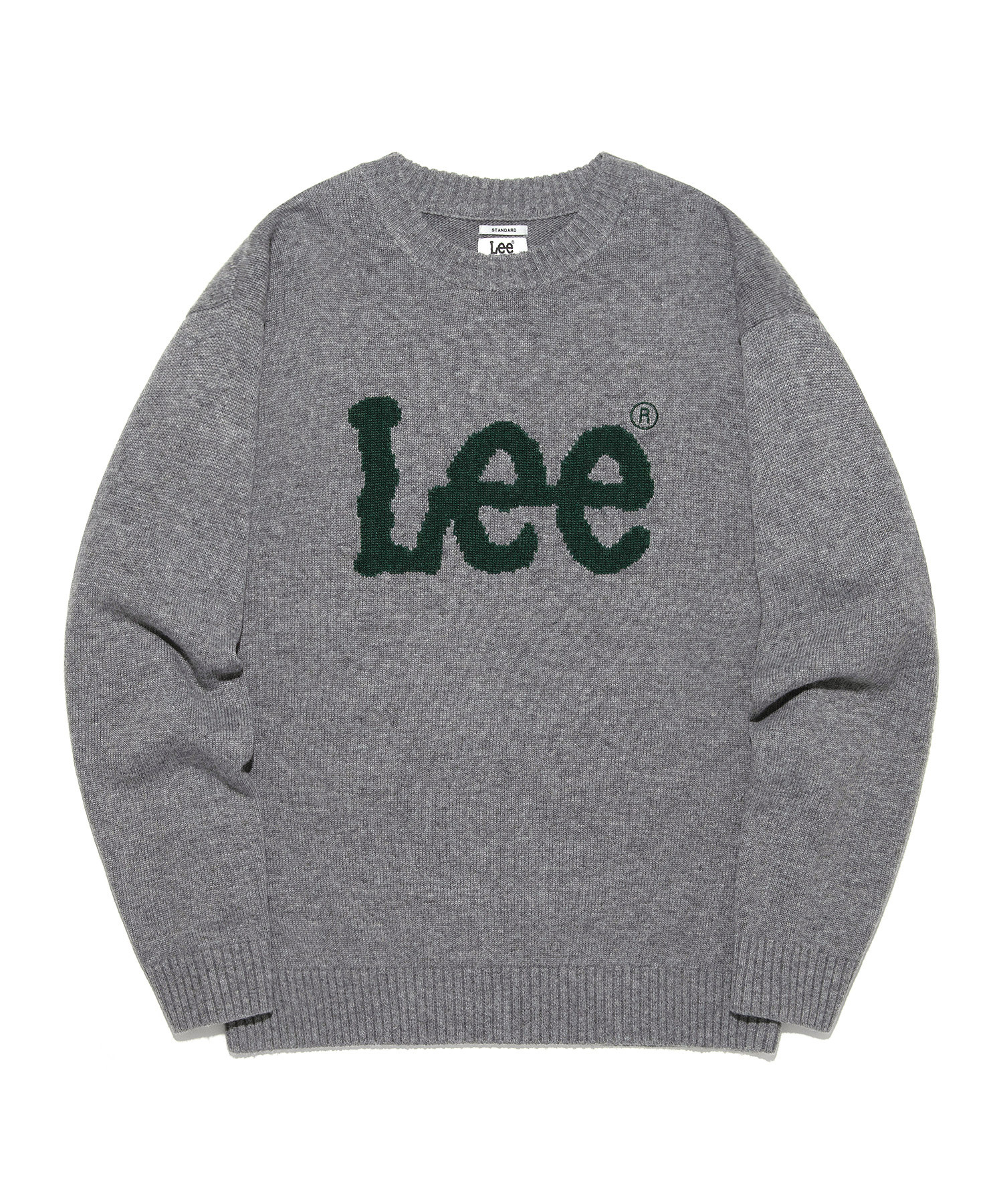 Lee Big Twitch Logo Knit Gray