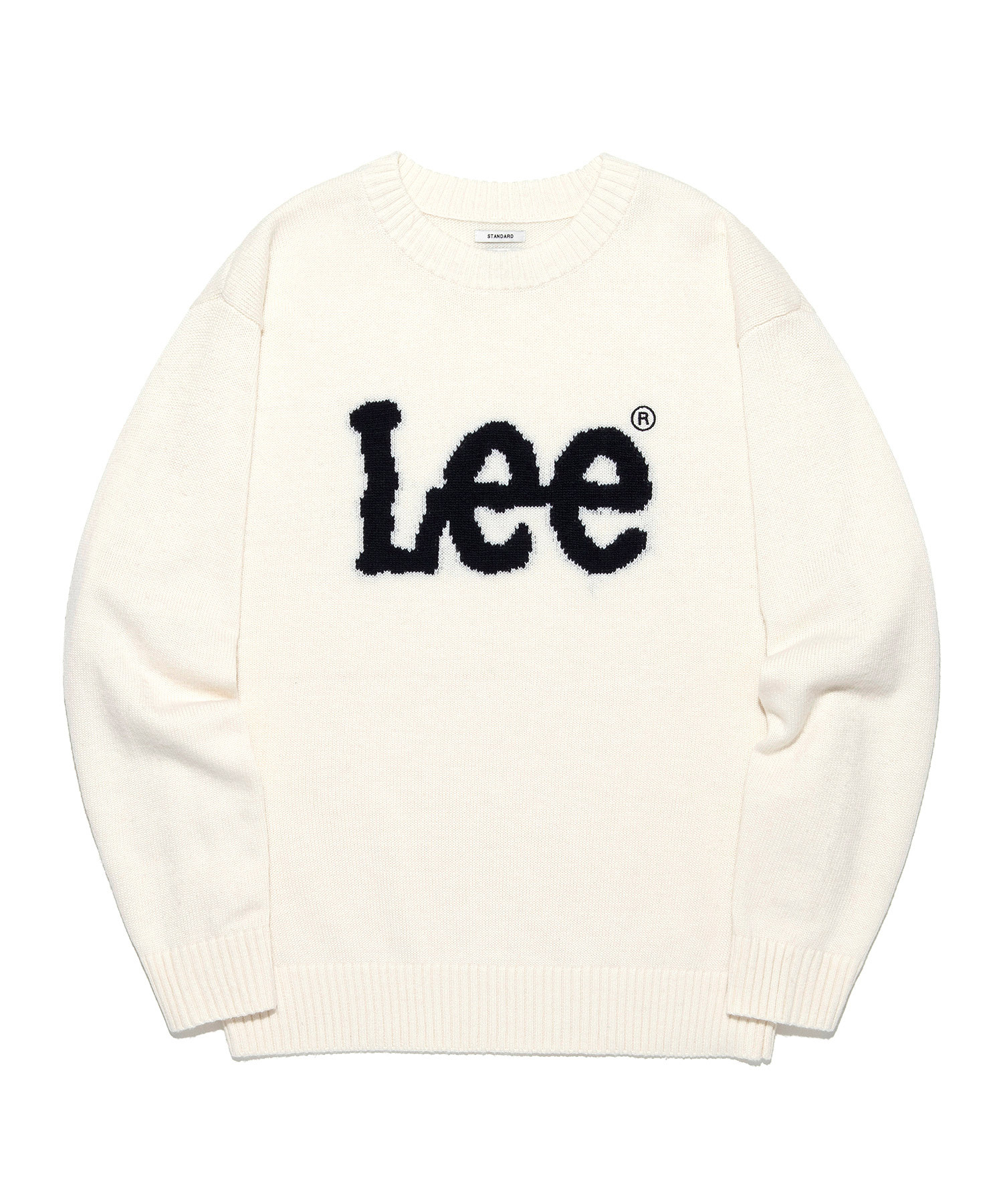Lee Big Twitch Logo Knit Ivory