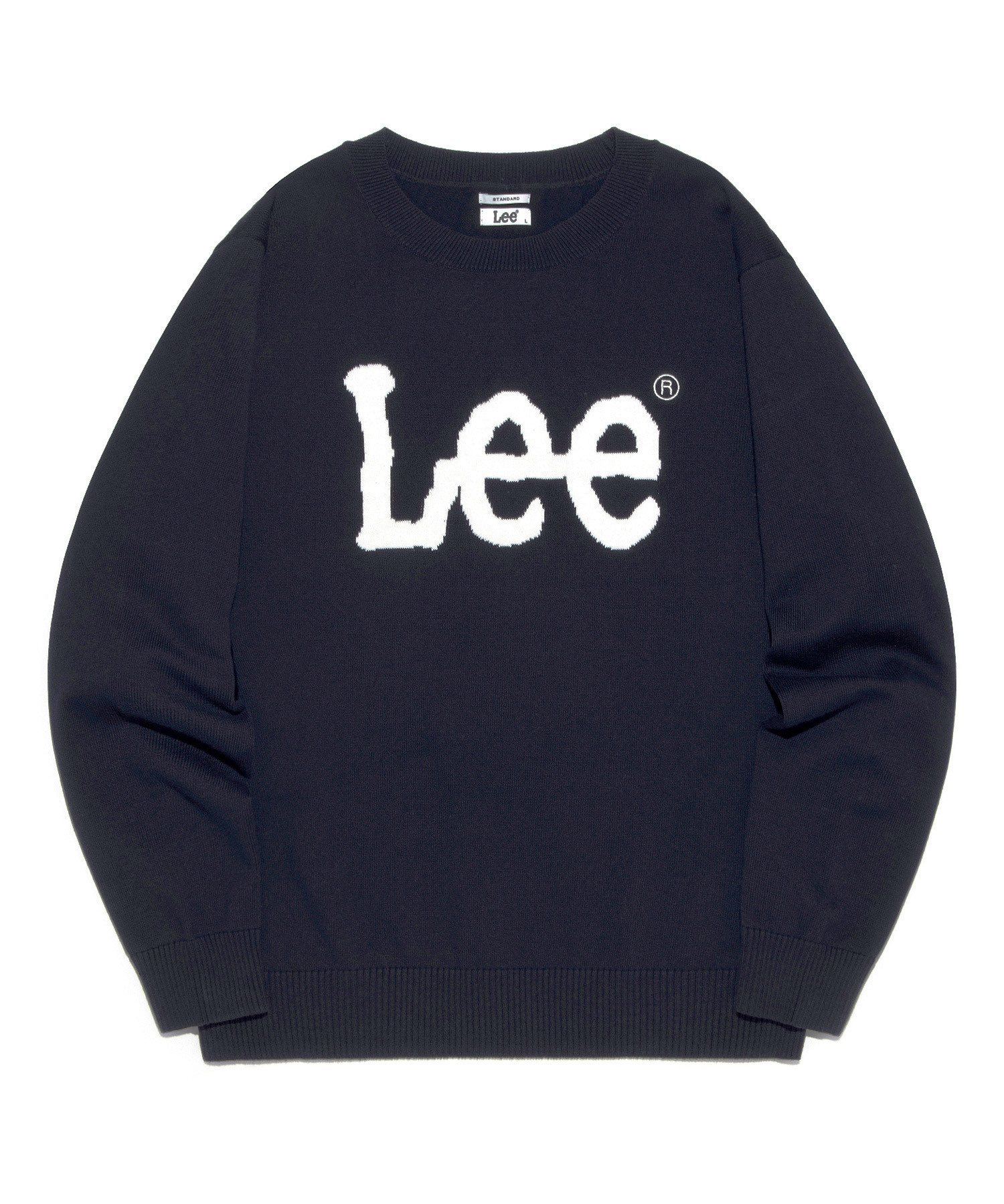 LEE Big Twitch Logo Knit Navy LE2501KT01NA