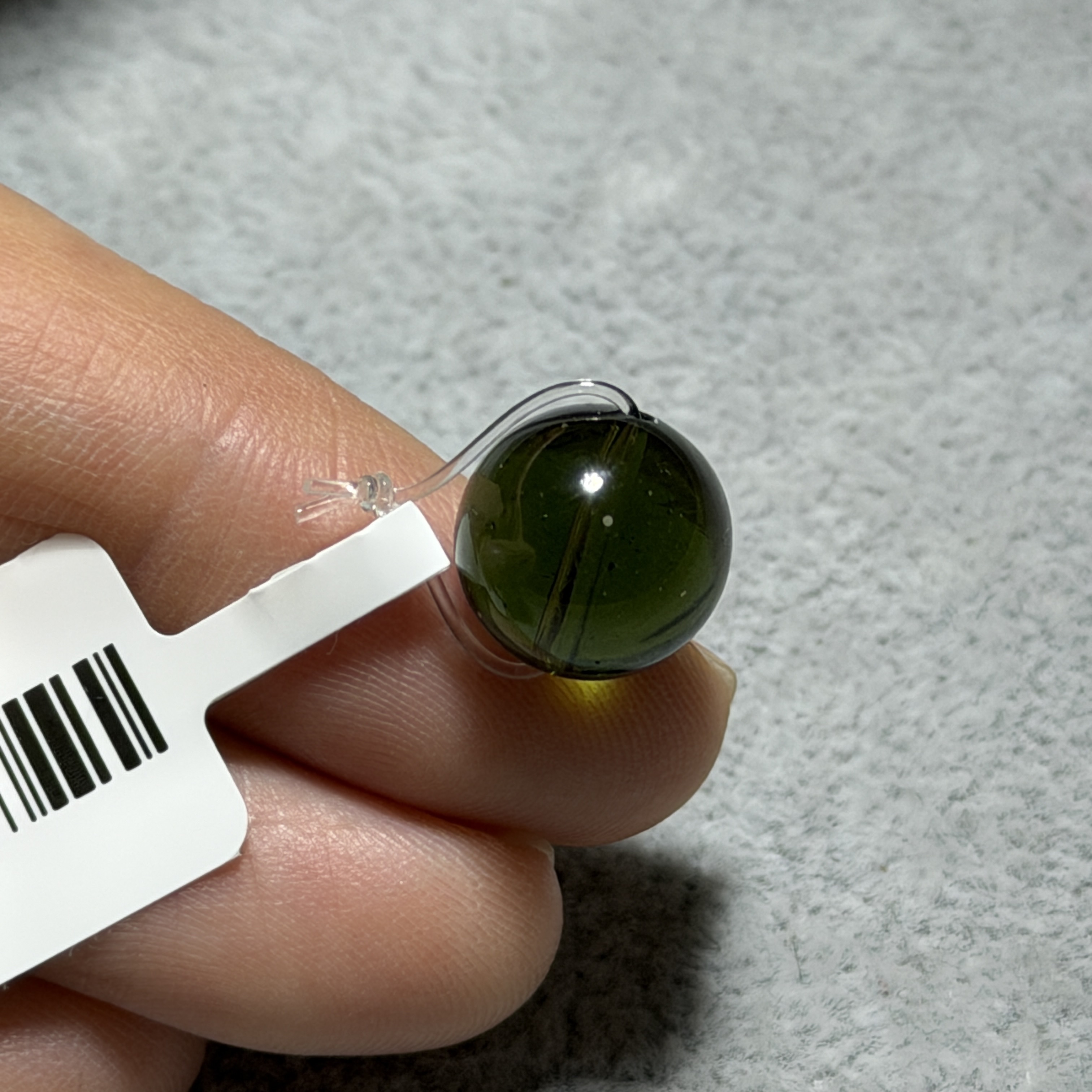 捷克隕石單珠 11.1mm FX1641