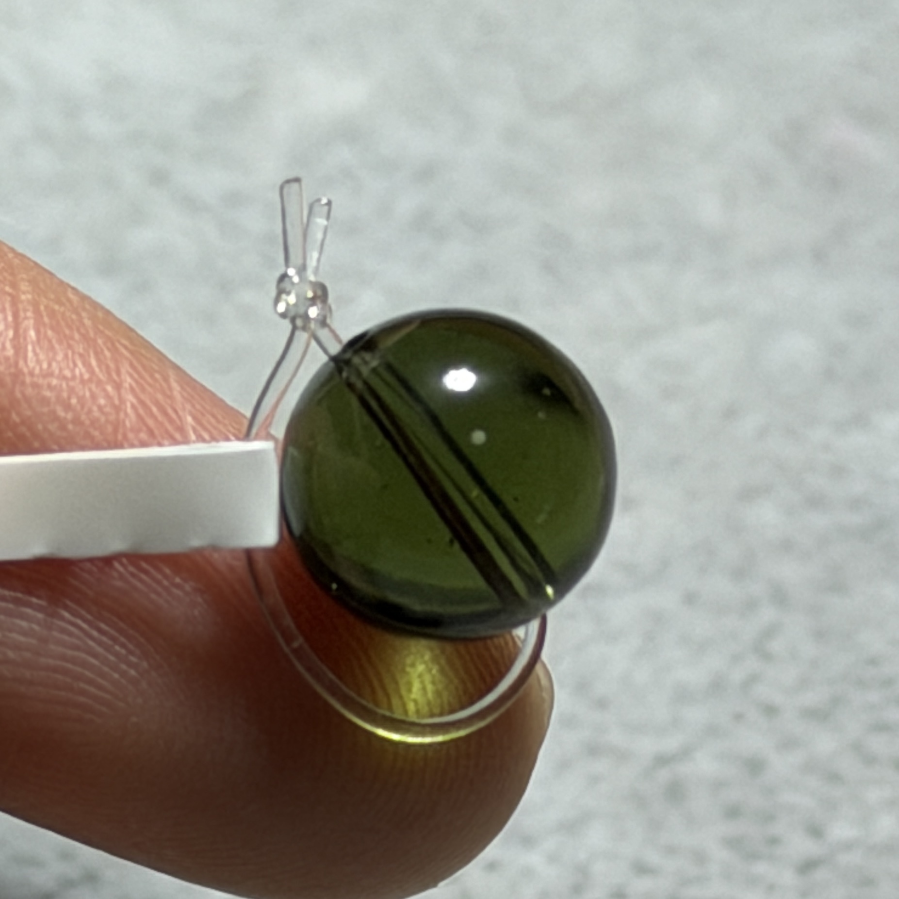 捷克隕石單珠 9.9mm FX1640