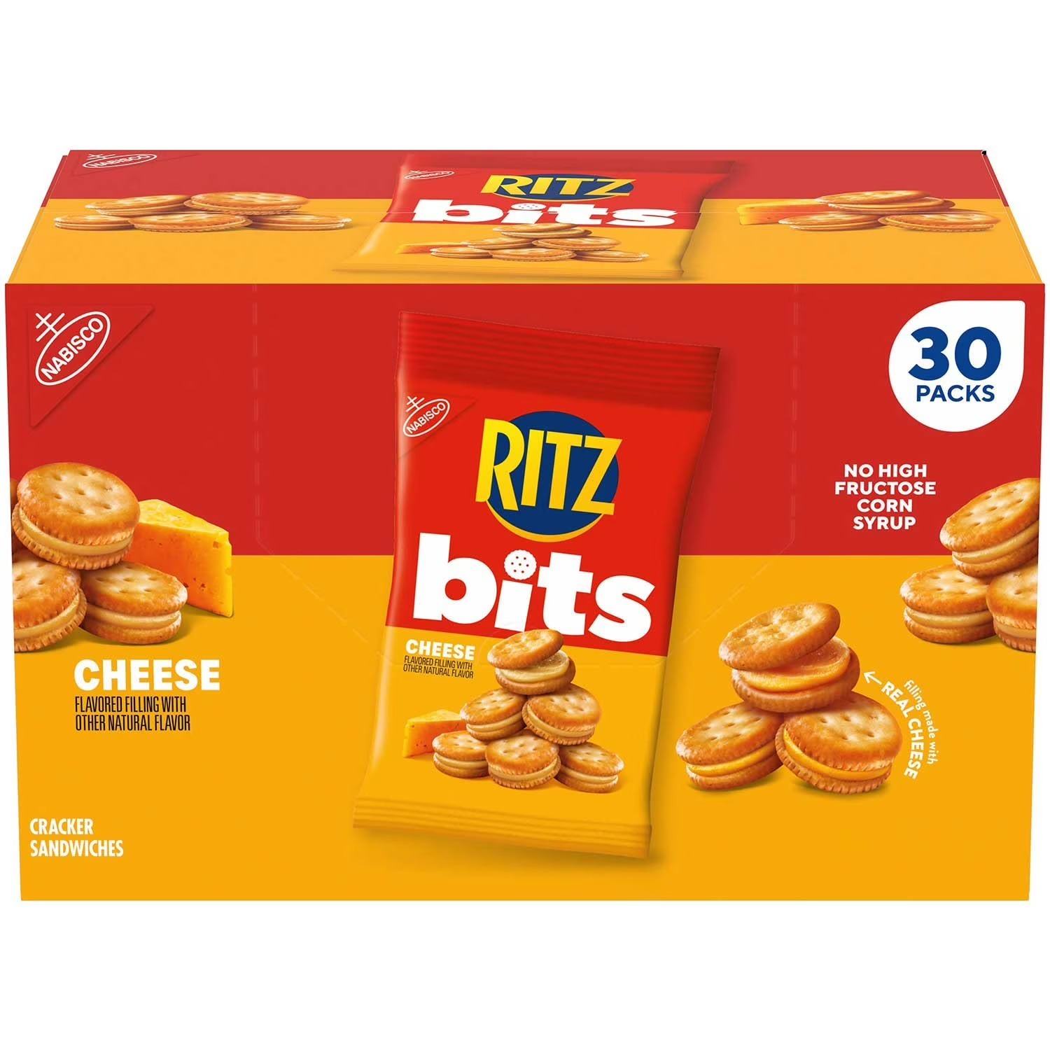 【預購】RITZ Bits H010752 起司夾心餅乾（30包）