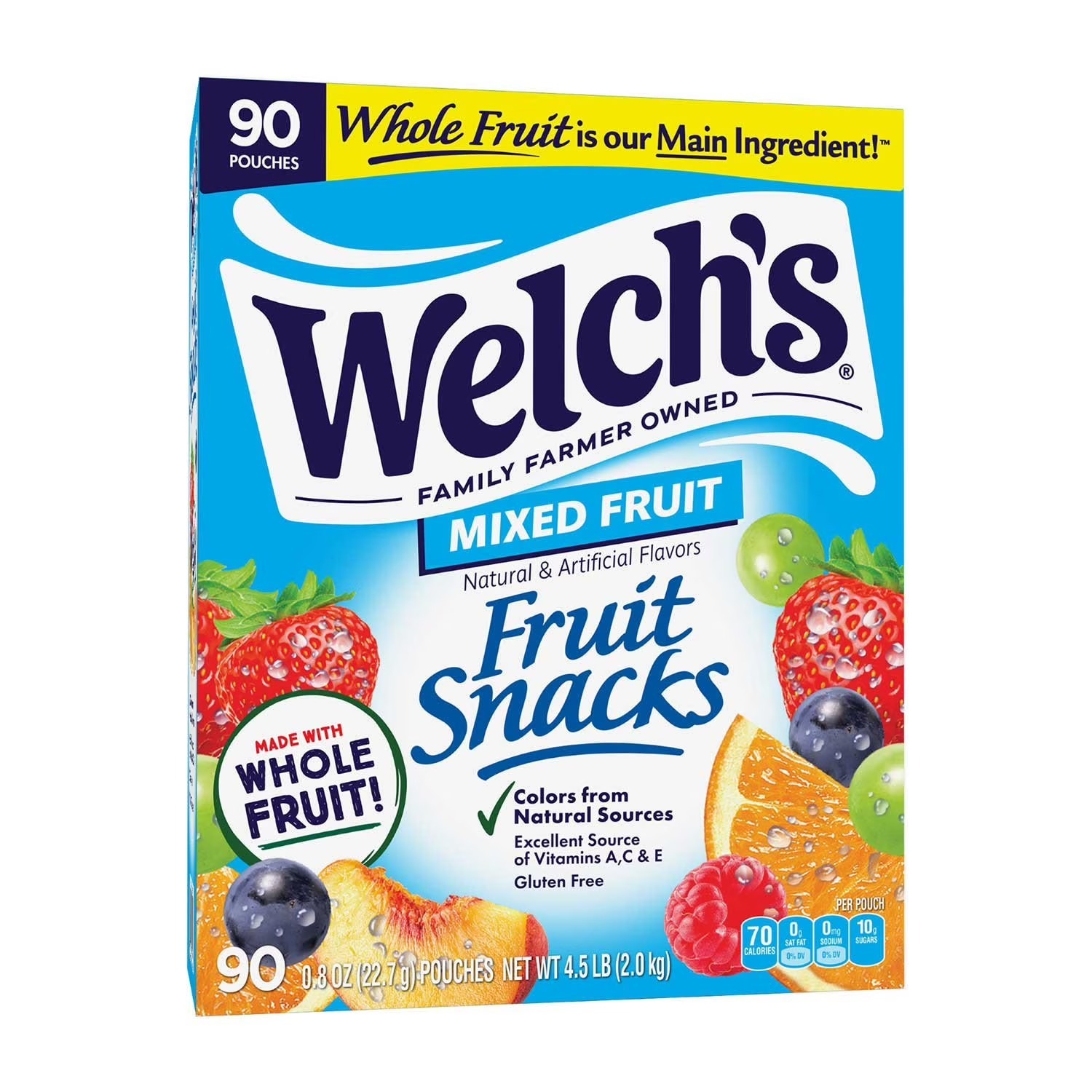 【預購】Welch's H100903 果汁軟糖 (90小包)