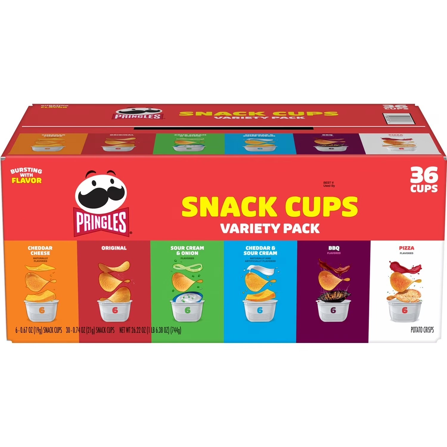 【預購】Pringles H010756 薯片什錦零食（36cups）