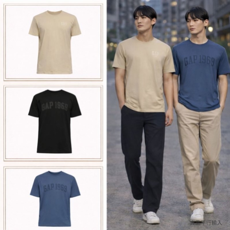 【預購】GAP H010757 男裝LOGO短袖