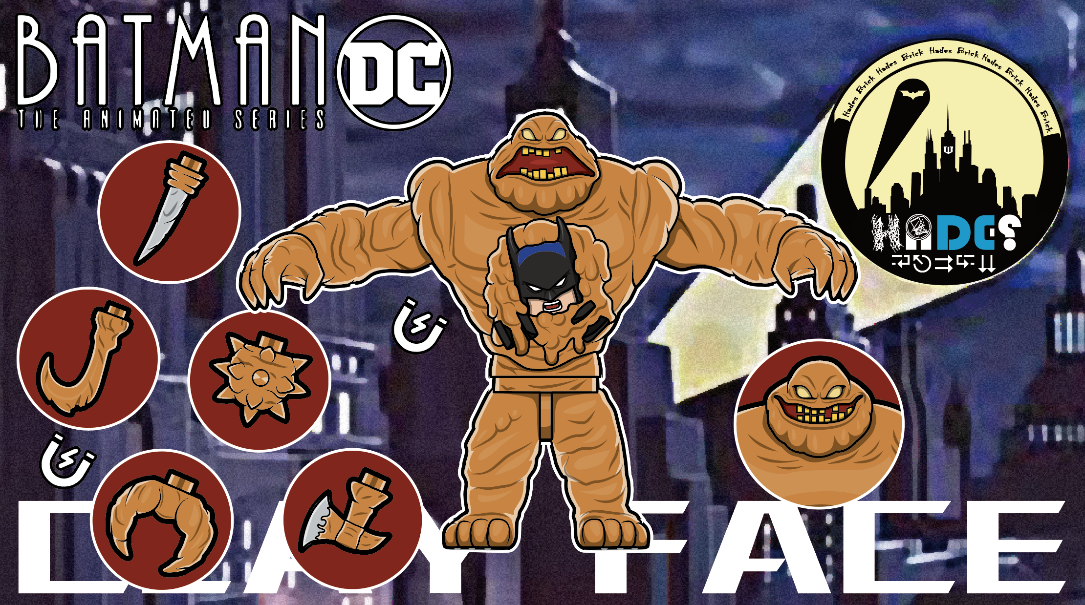 [Hades][Preorder] ClayFace [PADprinted]