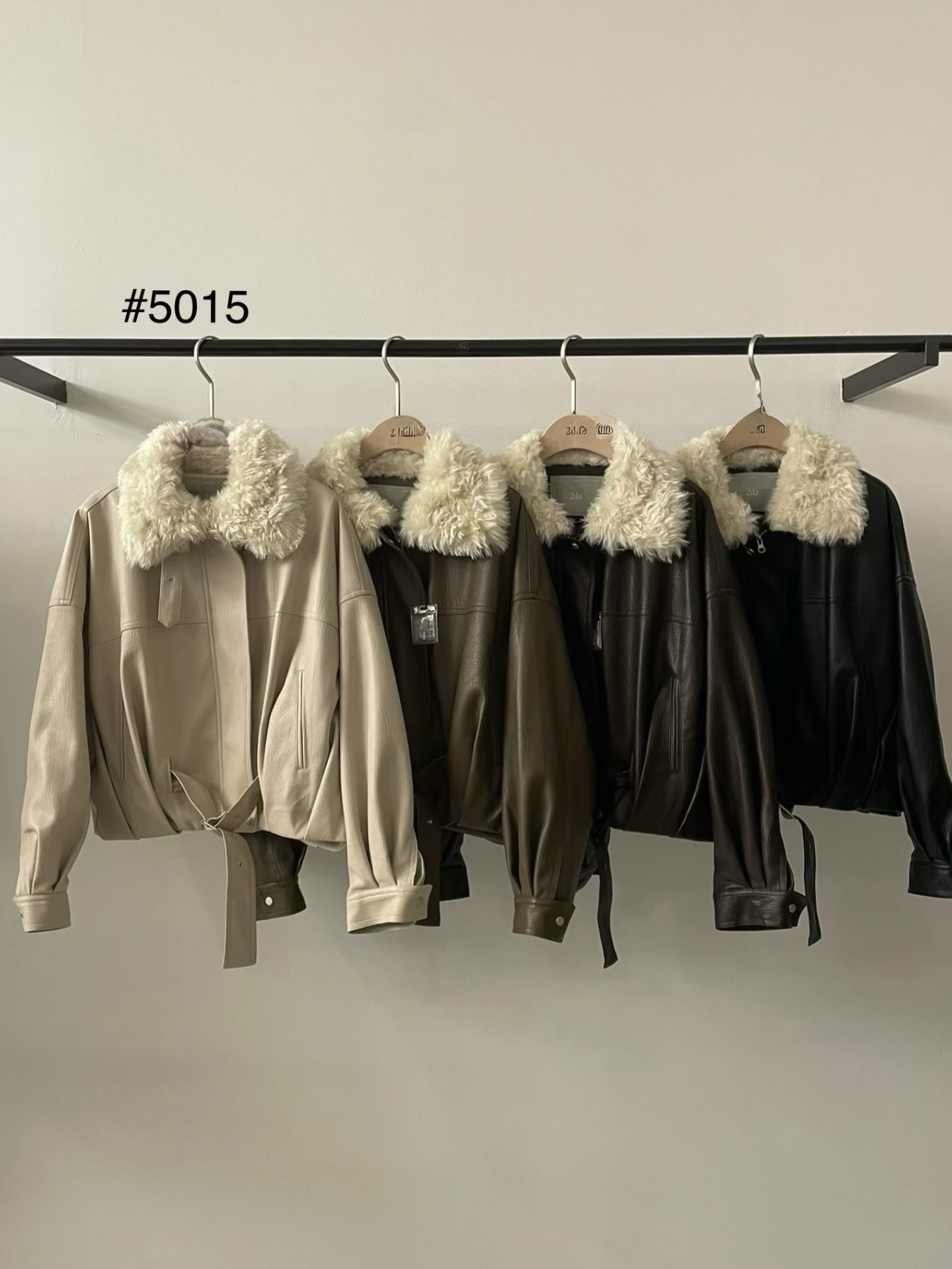 A1DA11#5015毛毛領羽絨皮褸90%Duck ^3色