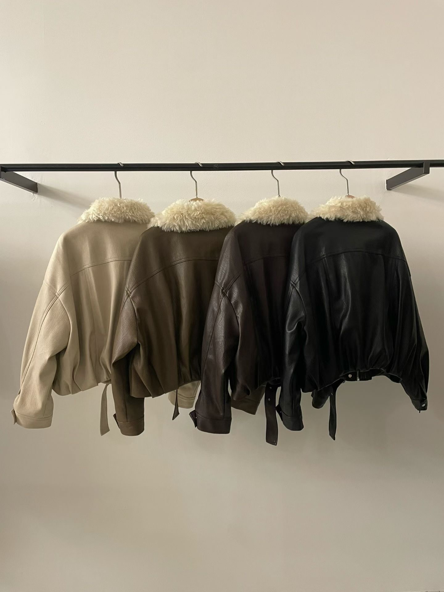 A1DA11#5015毛毛領羽絨皮褸90%Duck ^3色