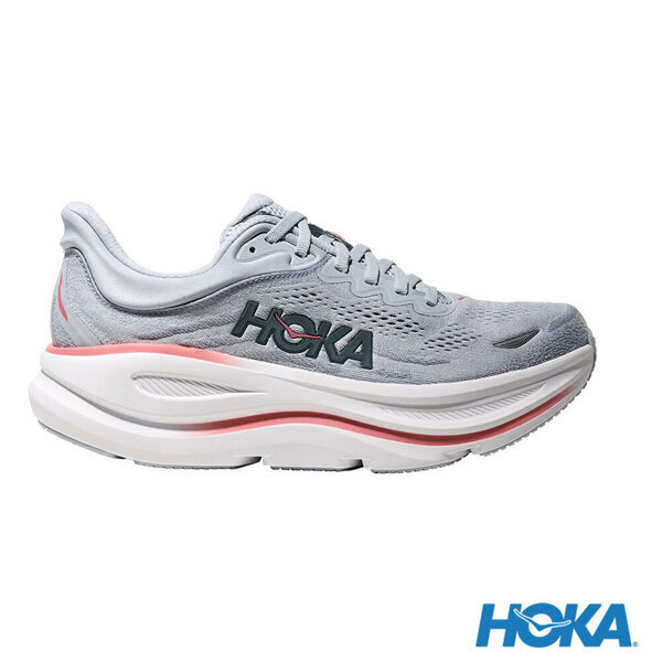Hoka Bondi 9 Wide 1162014-MBLW 女 慢跑鞋 寬楦 跑鞋 路跑 礦岩藍