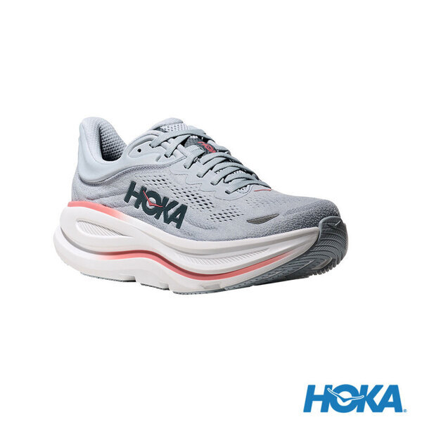 Hoka Bondi 9 Wide 1162014-MBLW 女 慢跑鞋 寬楦 跑鞋 路跑 礦岩藍