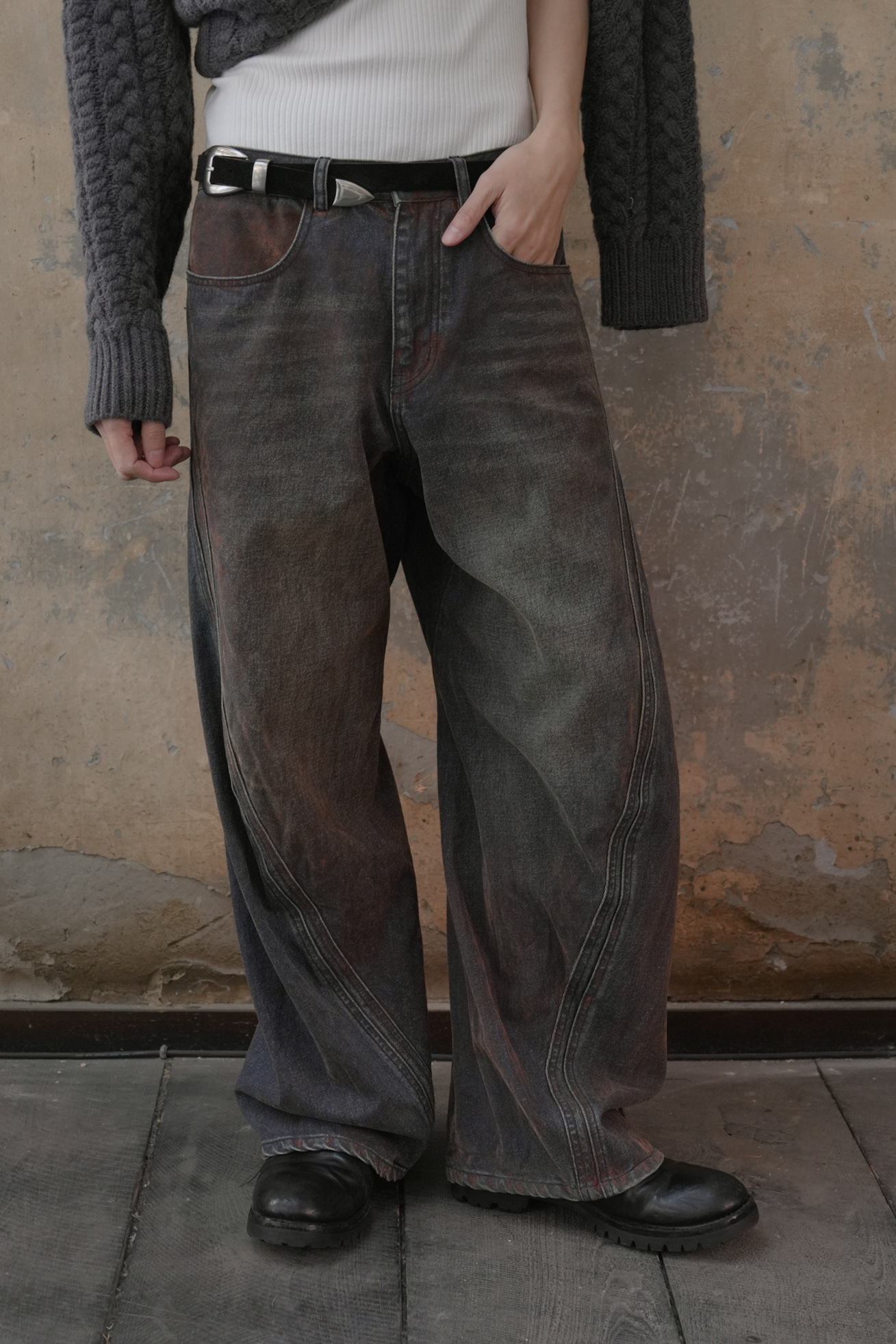 Floppy Denim Pants #牛仔褲