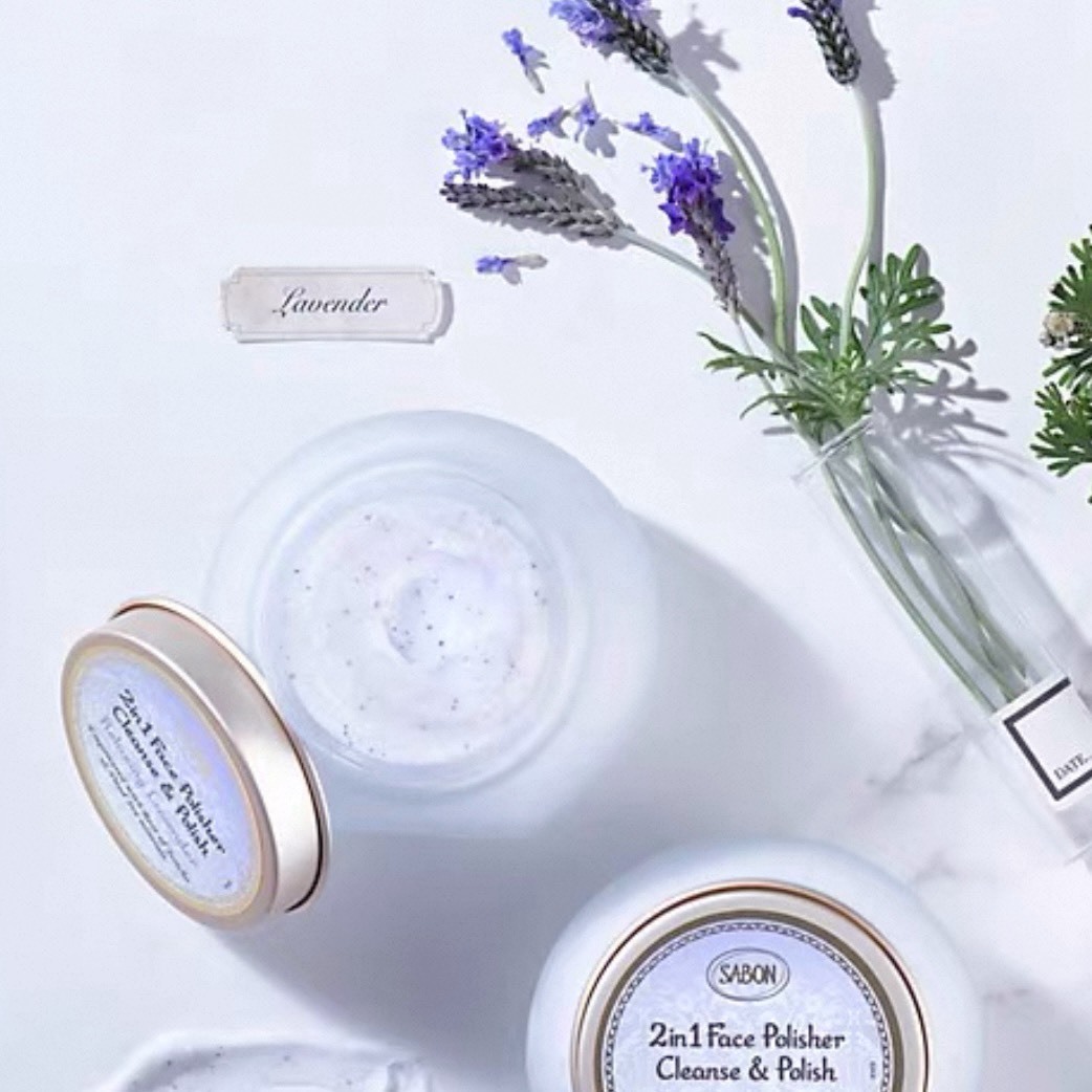(預購商品) SABON 二合一臉部磨砂膏-舒緩薰衣草 15ml