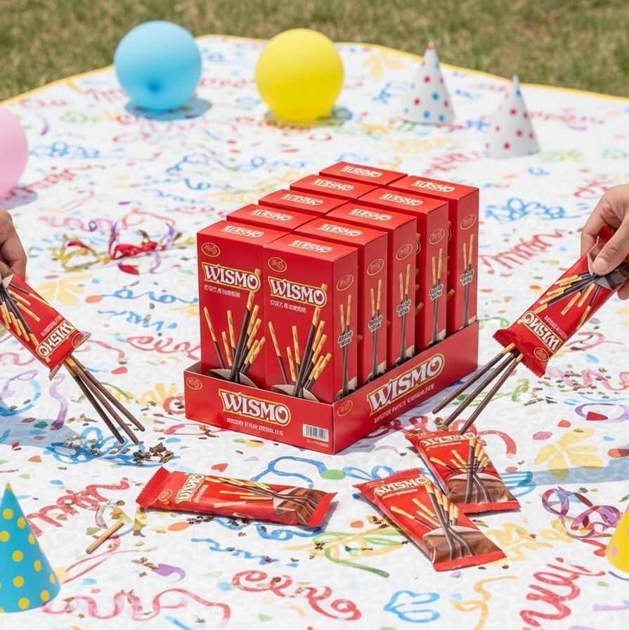 Richy 瑞奇 風味餅乾棒 220g 盒裝 (內為10小盒) (巧克力 / 草莓)