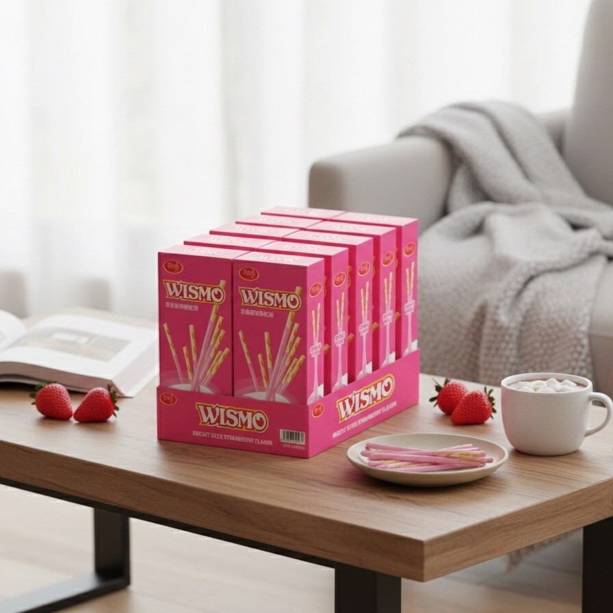 Richy 瑞奇 風味餅乾棒 220g 盒裝 (內為10小盒) (巧克力 / 草莓)