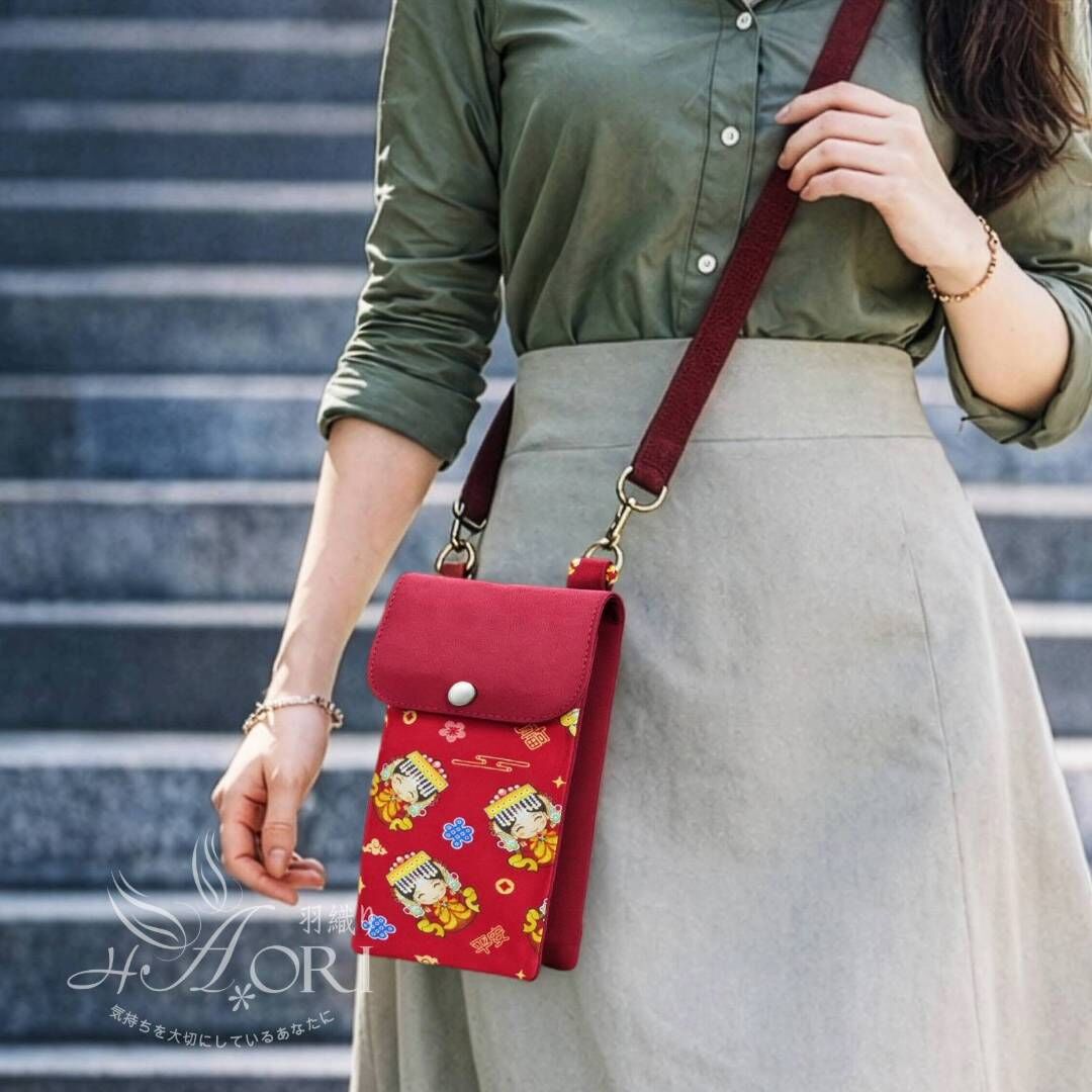 可觸控式手機側背包(材料包)