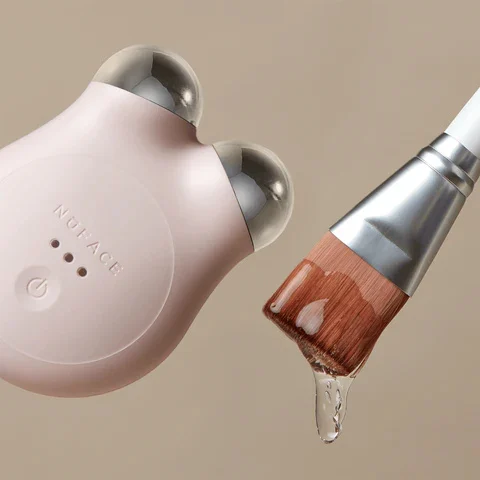 NuFACE Mini Beauty device + Starter Kit [Black / Pink]