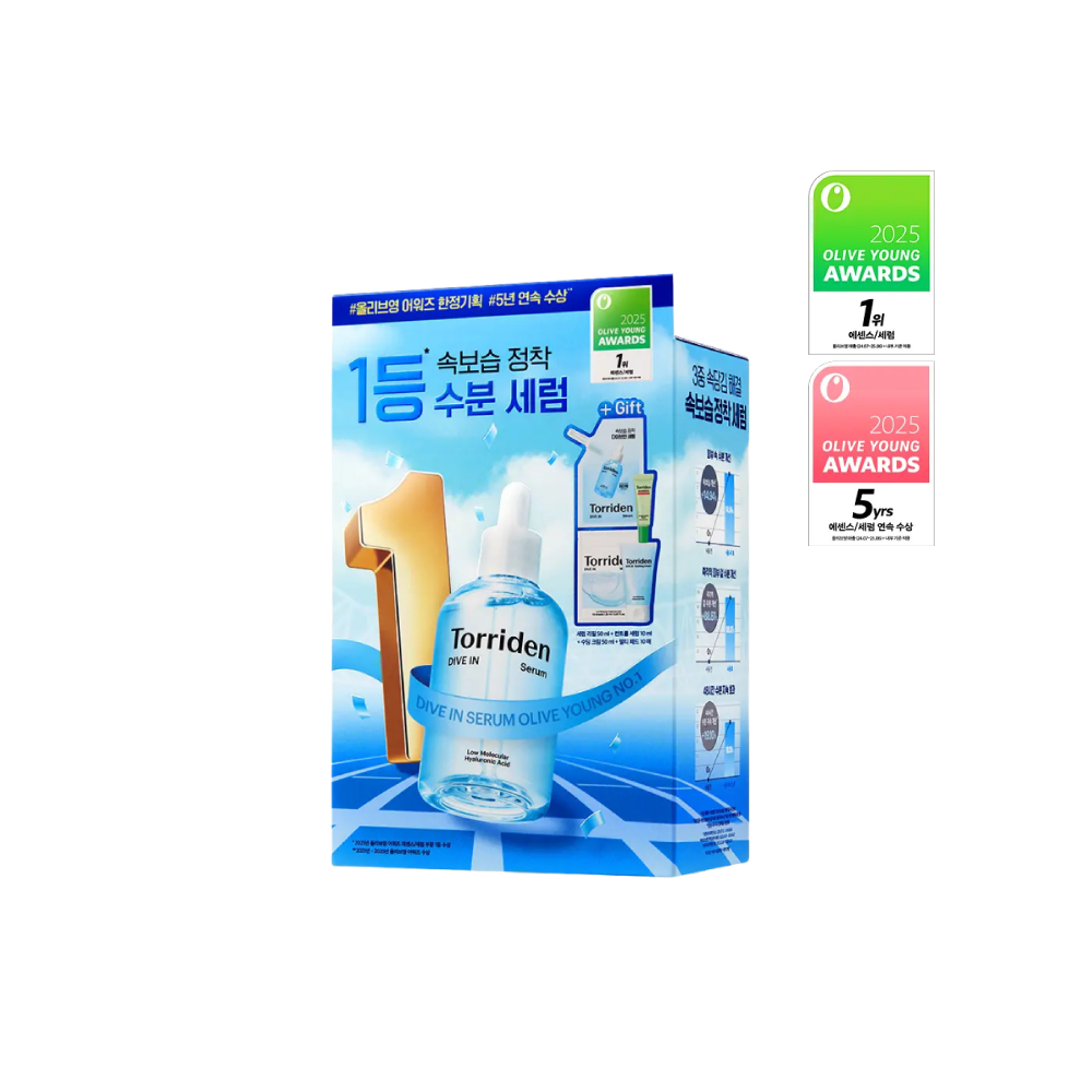 Torriden 5D微分子玻尿酸保濕系列限定套組