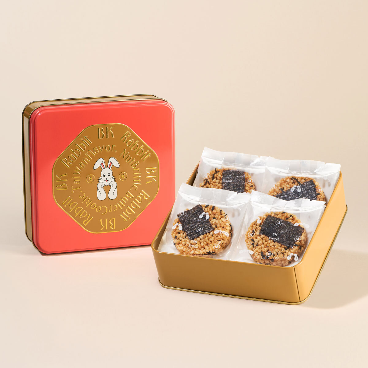 BK.Rabbit】| 復刻方盒| 海苔米香