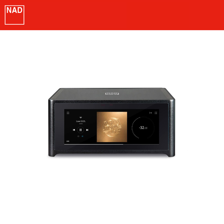 2026 新型號 NAD M10 V3 Master系列 BluOS® Dirac串流播放DAC放大器