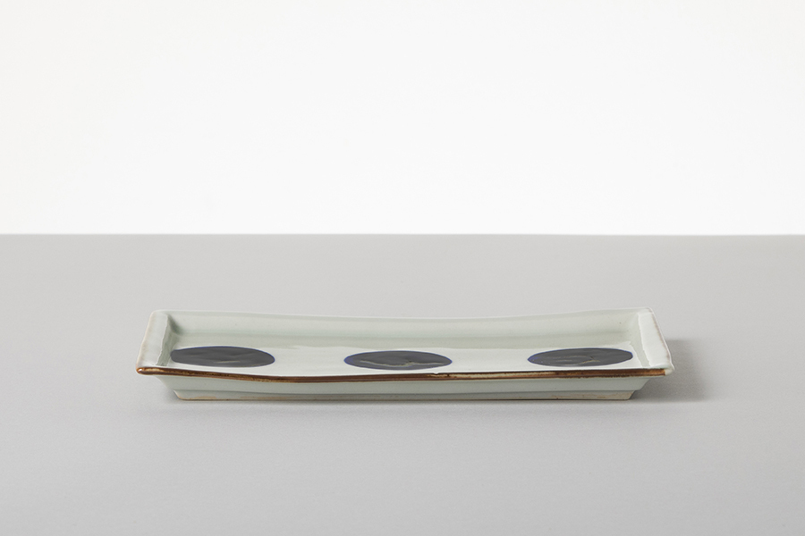 BARBAR-伊呂波 長角皿／丸紋