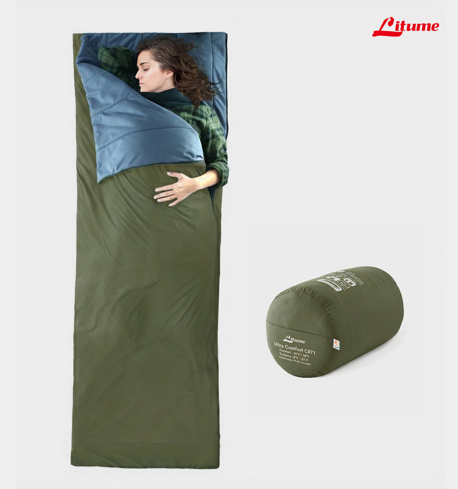 Litume 意都美 極快適なマルチ機能寝袋 C071