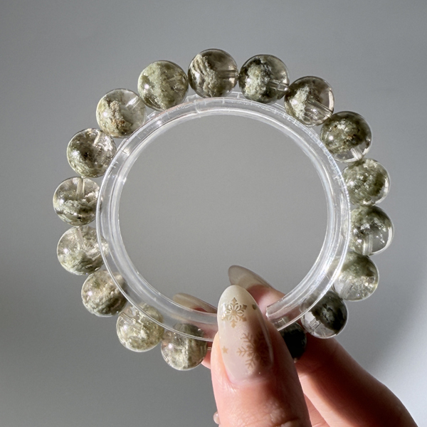 抹茶幽靈水晶手鍊