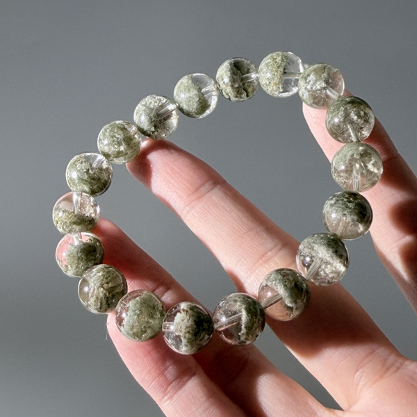 抹茶幽靈水晶手鍊