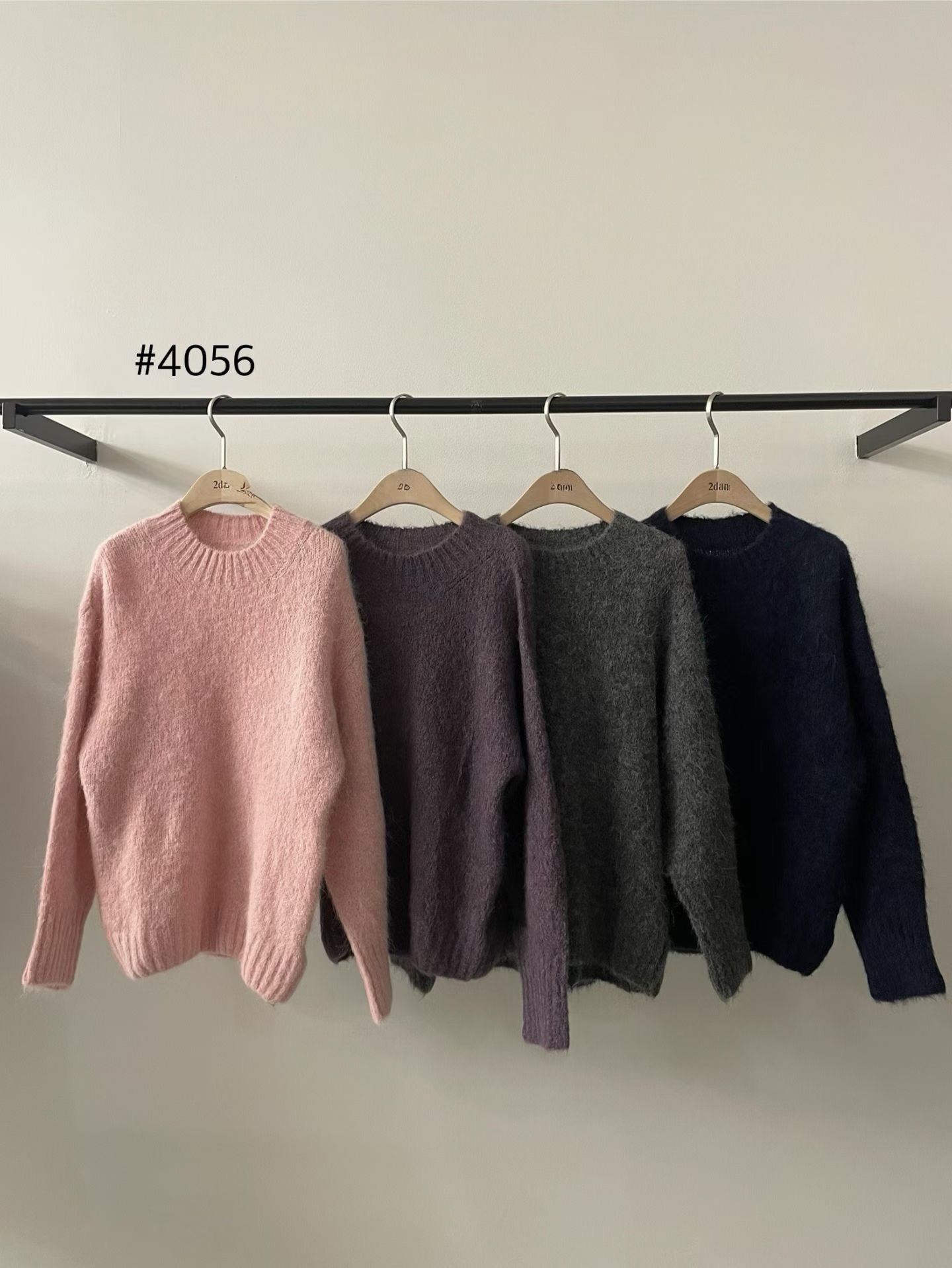 A1DA13#4056圓領冷衫*3色