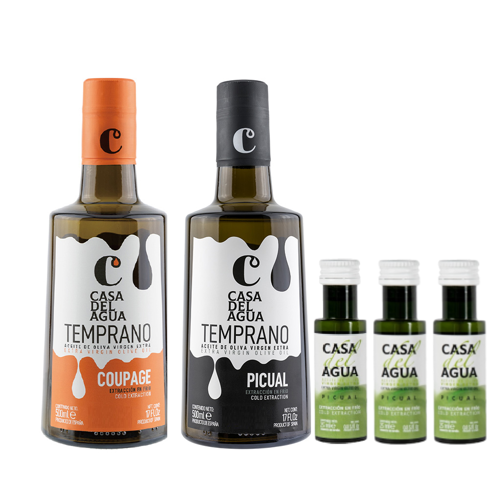 歐嘉莊園頂級款特級冷壓初榨橄欖油500ml 2入組贈典歐嘉職人款25ml*3