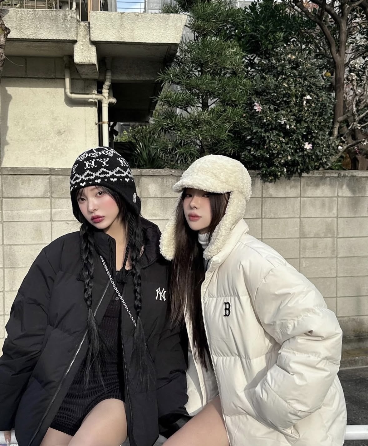 代購-MLB 紐約洋基隊 FW24 保暖輕盈 立領拉鍊 短款鴨羽絨服 男女同款