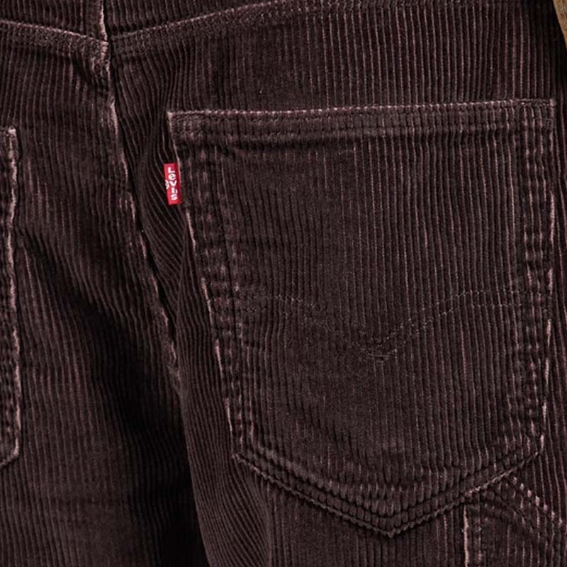 LEVI'S 男版 燈心絨寬版工作褲 霧感棕 長褲 55849-0056 [台灣現貨]