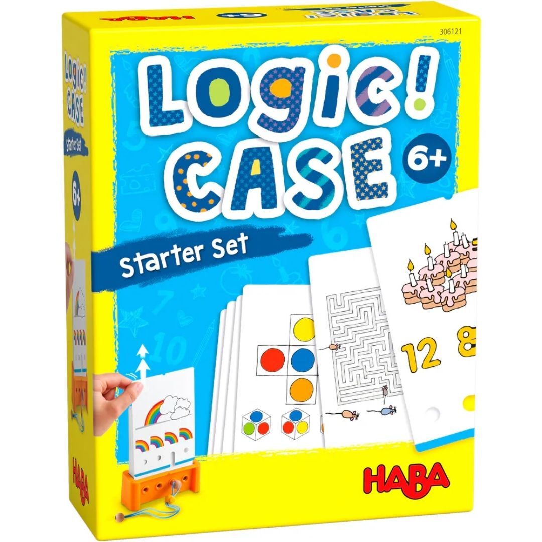 Logic! CASE Starter Set 6+ | 1人　單人圖形謎題解難桌遊